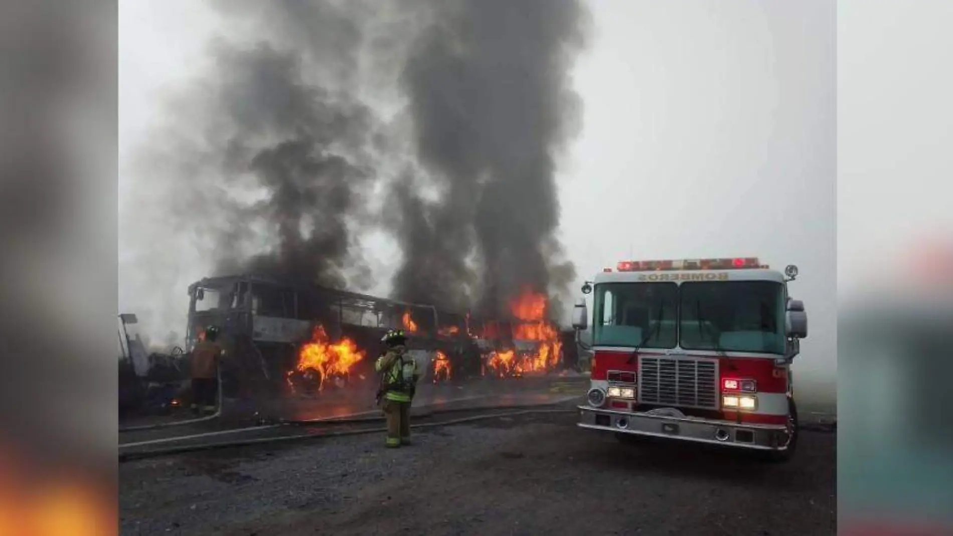 accidente guanajuato CORTESIA BOMBEROS